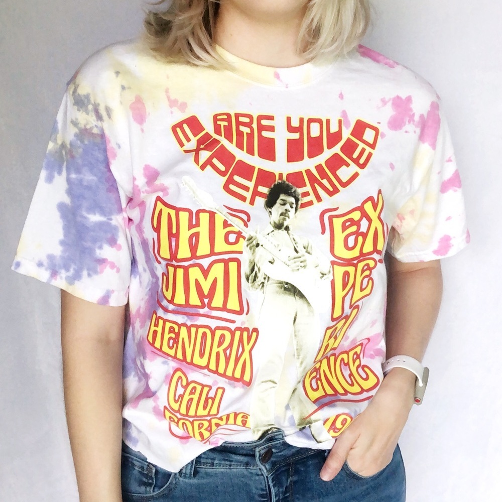 Jimi Hendrix NWOT‎ TieDye Tee